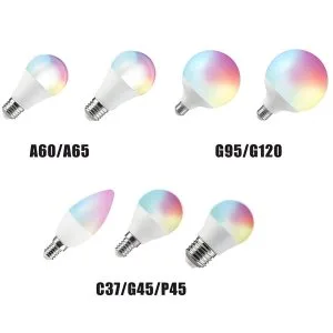 SMART LED BULB A60 A65 G95 G120 C37 G45 P45