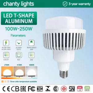 LED T-SHAPE BULB HIGH POWER Aluminum shell
