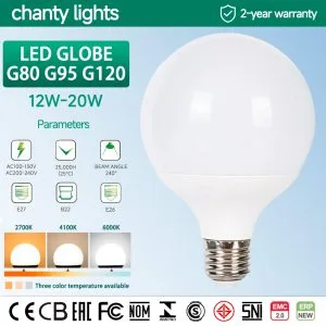 LED GLOBE- G80 G95 G120