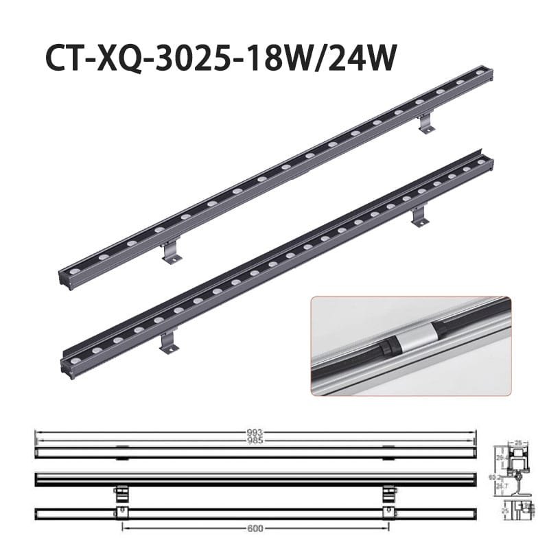 LED WASH WALL LAMP-XQ-3025-18W/24W