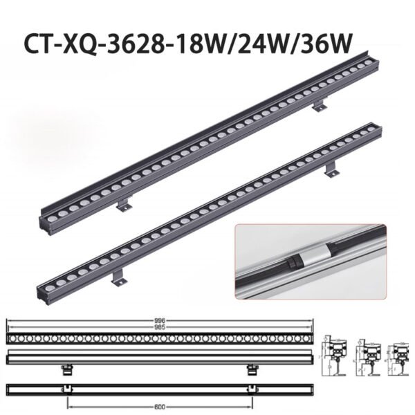 LED WASH WALL LAMP-XQ-3628-18W/24W/36W