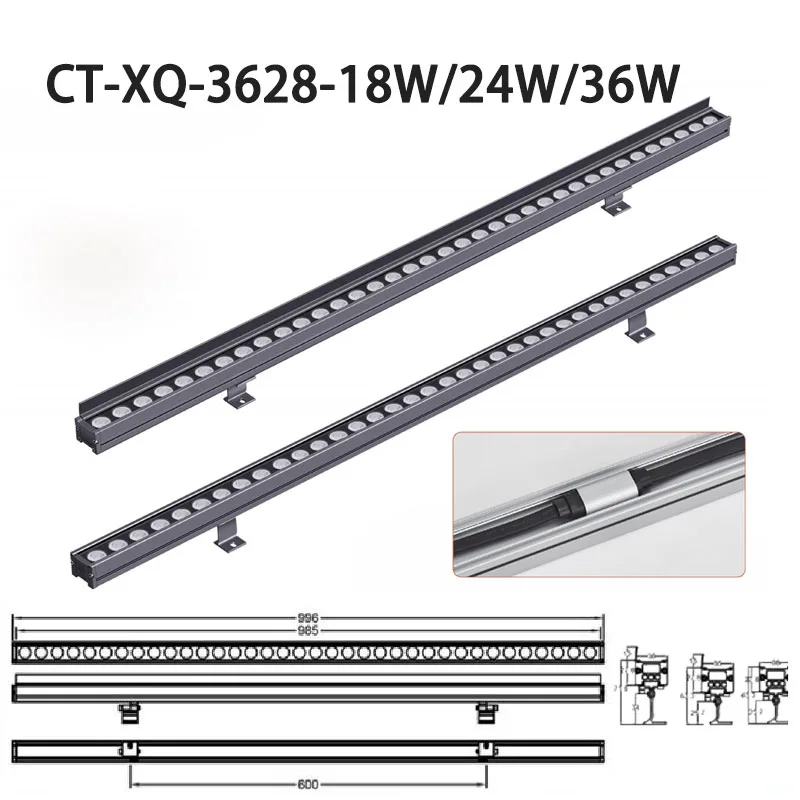LED WASH WALL LAMP-XQ-3628-18W/24W/36W
