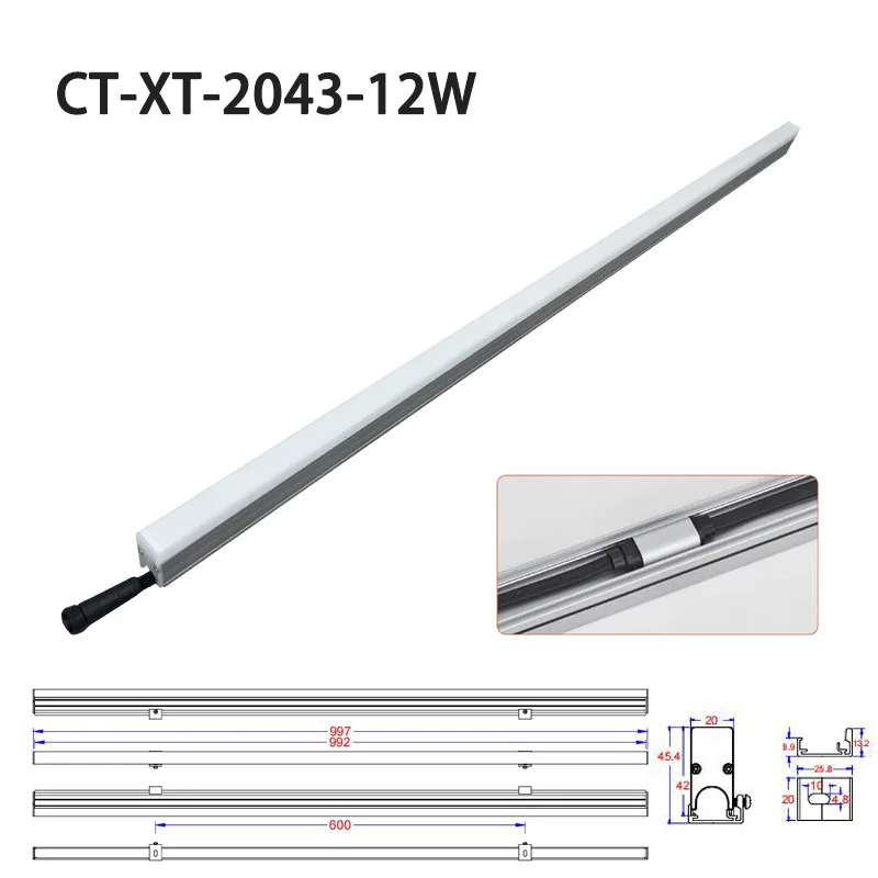 LED LINE LIGHT SERIES-CT-XT-2043-12W