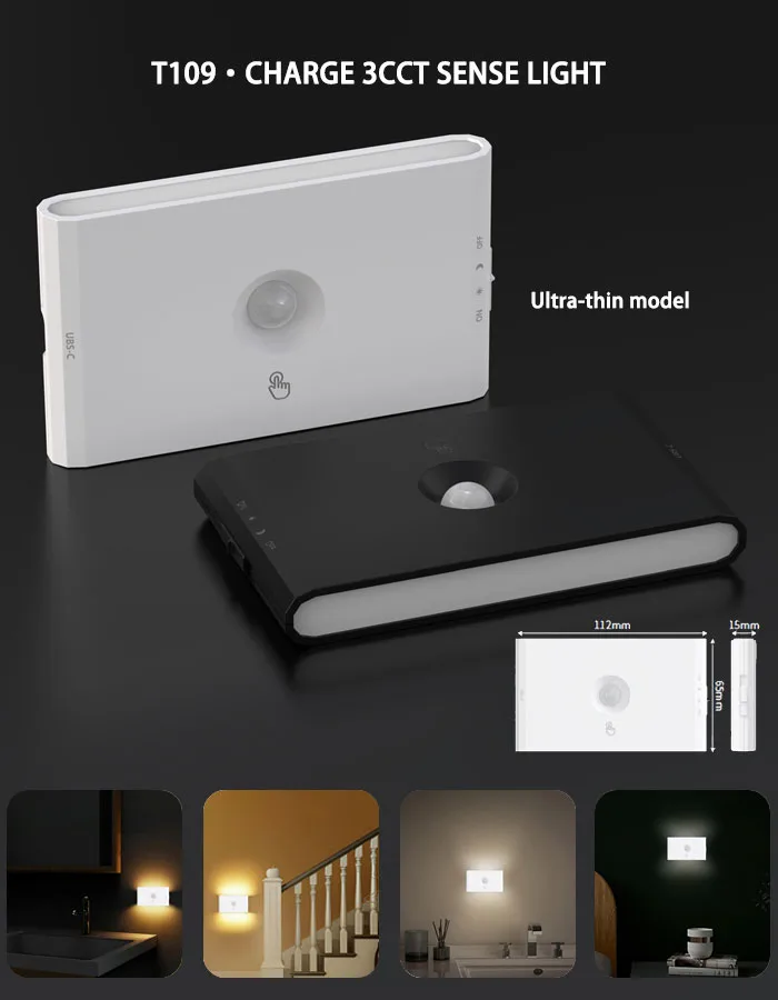 T109·CHARGE 3CCT SENSE LIGHT