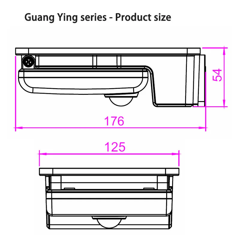 Guang-Ying-series series - Product size