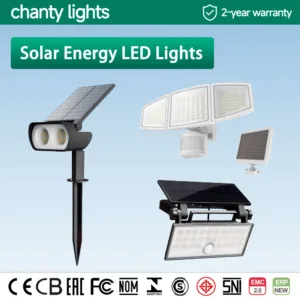 Outdoor Solar Energy LED Lights