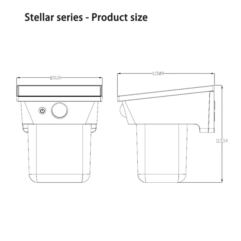 Stellar series - Product size