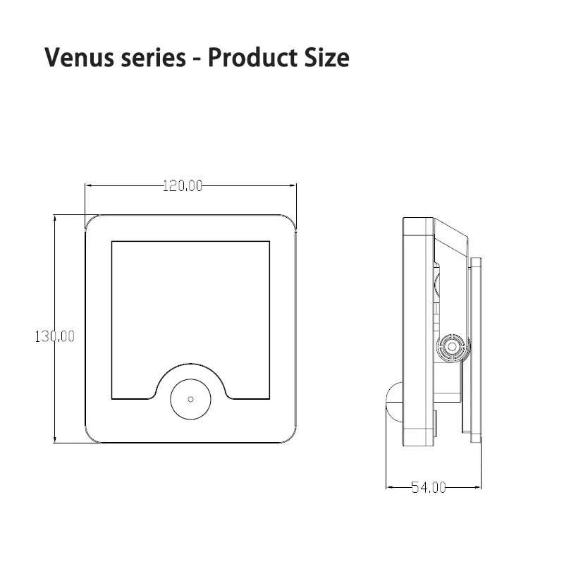 Venus-series-Product-Size