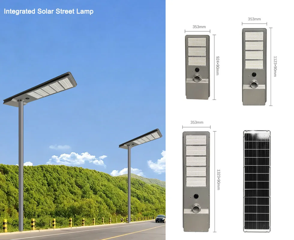 Integrated Solar street light CT-ISS08