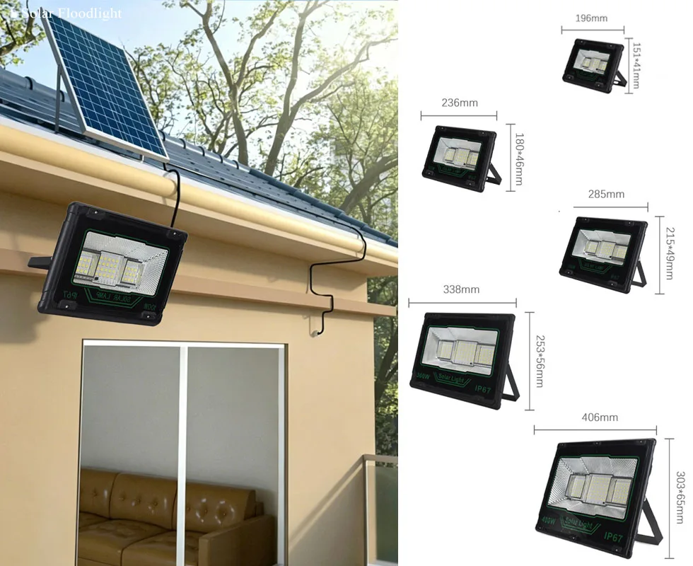 Solar Floodlight CT-SF04