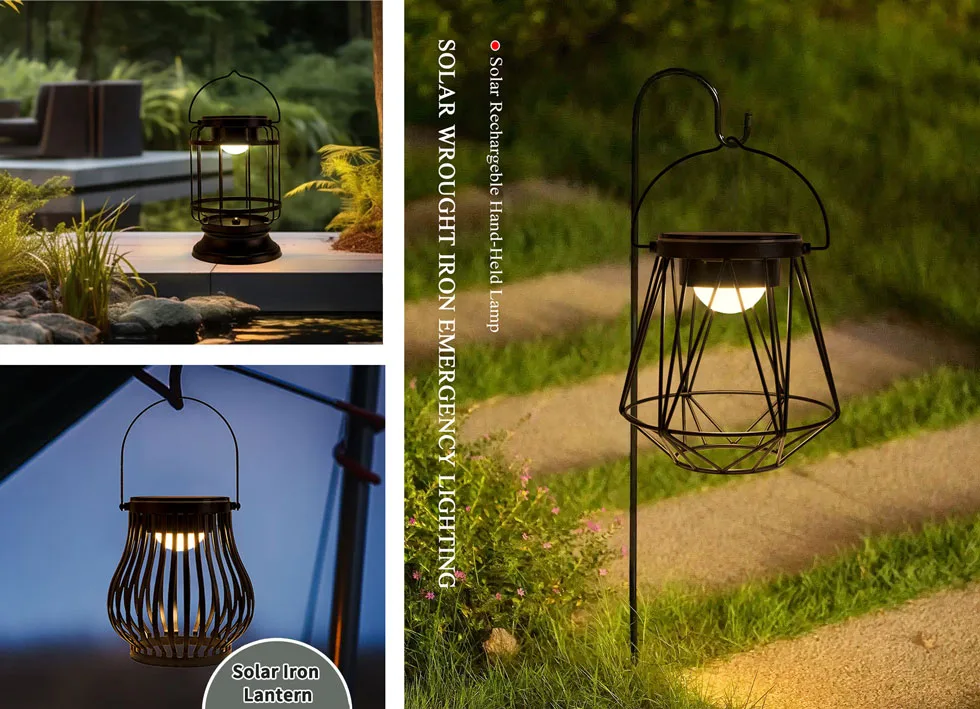 Solar Iron Lantern Applications