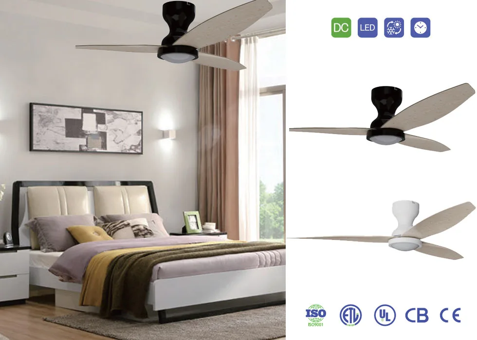 Straight Blade Fan with Light CT-SFL08