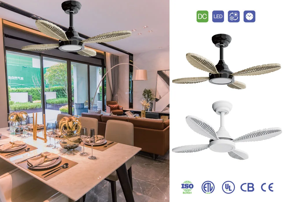 Straight Blade Fan with Light CT-SFL14