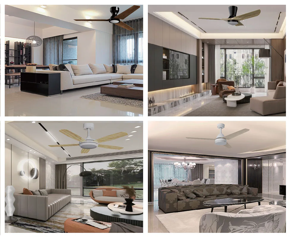 Straight Blade Fan with Light application