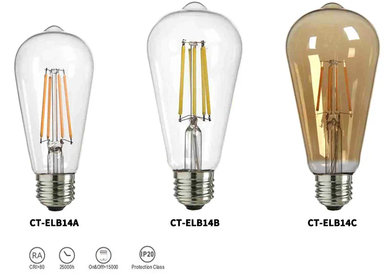 Edison LED Bulbs CT-ELB14
