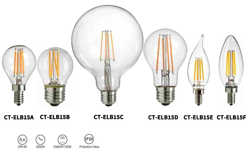 Edison LED Bulbs CT-ELB15